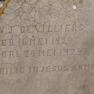 VILLIERS W.J., de 1924-1924