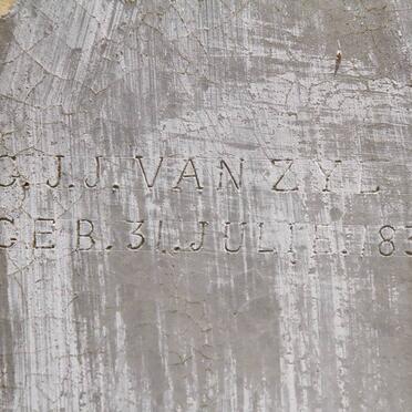 ZYL G.J.J., van 1938-