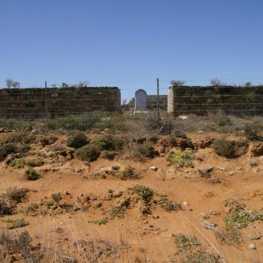 1. Overview on cemetery from the road