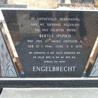 ENGELBRECHT Bertus 1946-1977