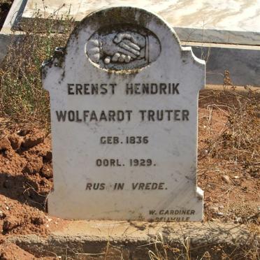 TRUTER Erenst Hendrik Wolfaardt 1836-1929