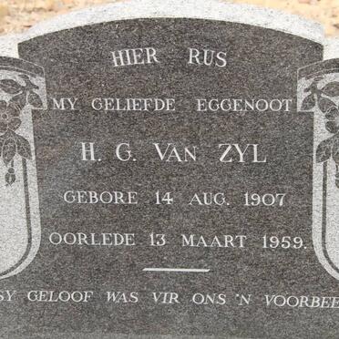 ZYL H.G., van 1907-1959