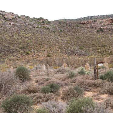 Western Cape, VREDENDAL district, Graafwater, Heeren Logement 442_5, Heerenlogement farm cemetery