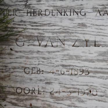 ZYL G., van 1893-1970