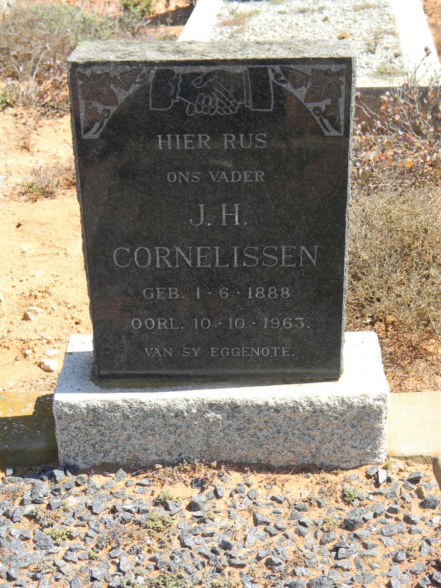 CORNELISSEN J.H. 1888-1963