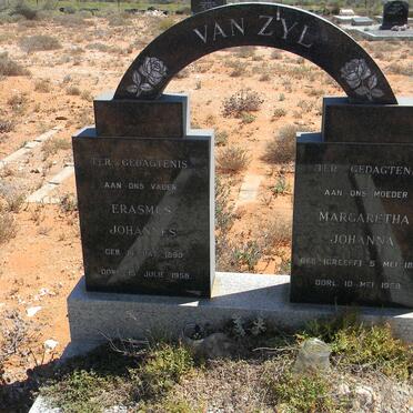 ZYL Erasmus Johannes, van 1890-1958 &amp; Margaretha Johanna GREEFF 1891-1968