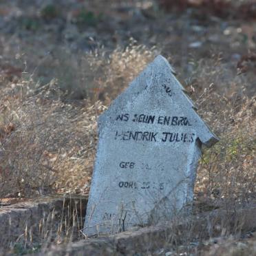 Western Cape, VREDENDAL, Old coloured cemetery