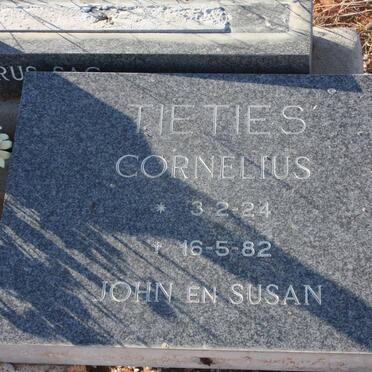 TIETIES Cornelius 1924-1982