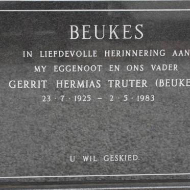 BEUKES Gerrit Hermias Truter 1925-1983