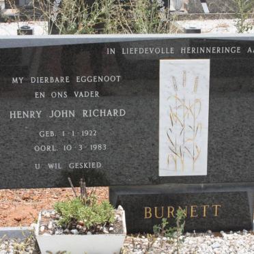 BURNETT Henry John Richard 1922-1983