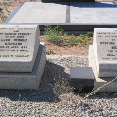 BIERMANN Hugo Hendrik 1885-1944 &amp; Petrusa Catharina 1891-1977