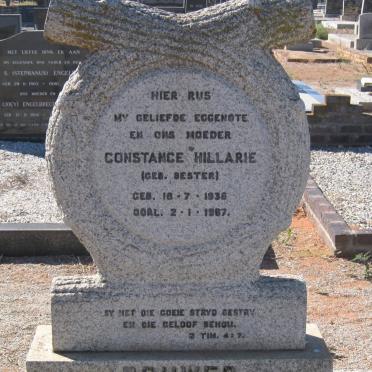 BRUWER Contance Hillarie nee BESTER 1936-1967