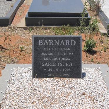 BARNARD S.E. 1909-1993