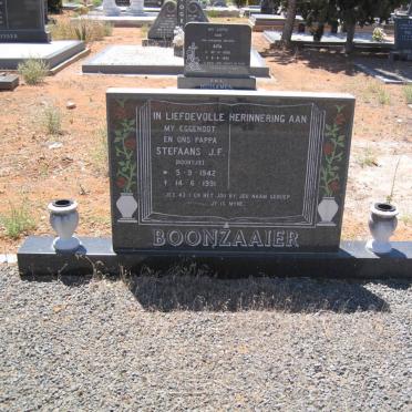 BOONZAAIER Stefaans J.F. 1942-1991