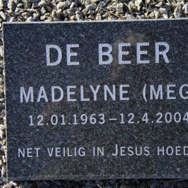 BEER Madelyne, de 1963-2004