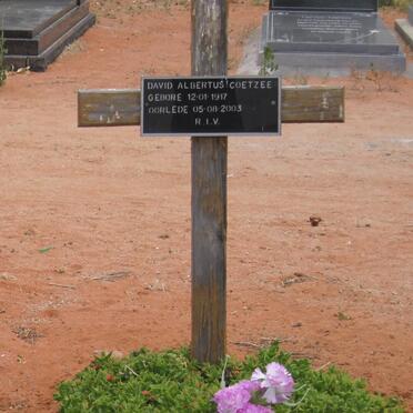 COETZEE David Albertus 1917-2003