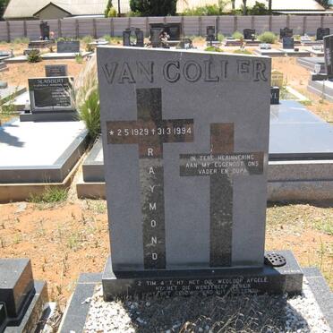 COLLER Raymond, van 1929-1994