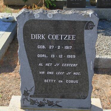 COETZEE Dirk 1917-1969