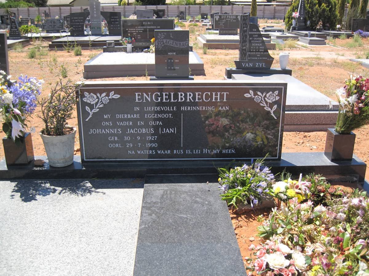 ENGELBRECHT Johannes Jacobus 1927-1990