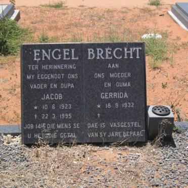 ENGELBRECHT Jacob 1923-1995 &amp; Gerrida 1932-