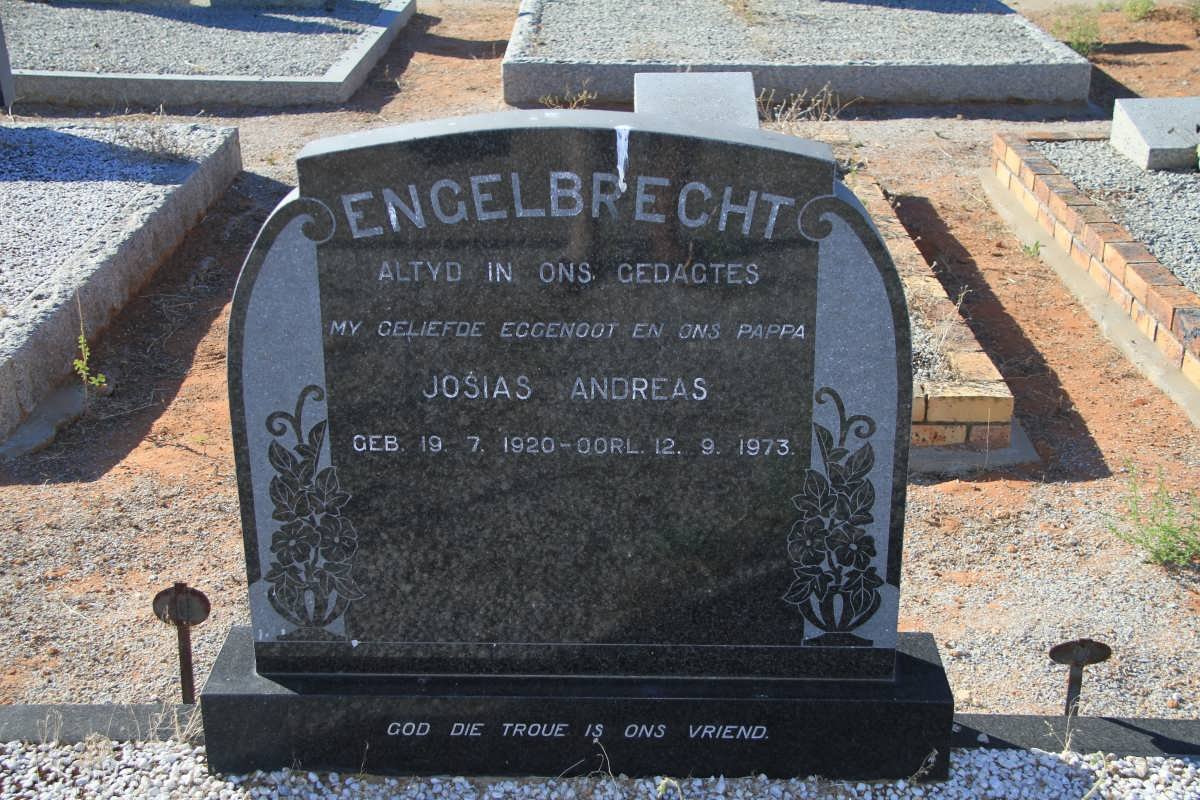 ENGELBRECHT Josias Andreas 1920-1973