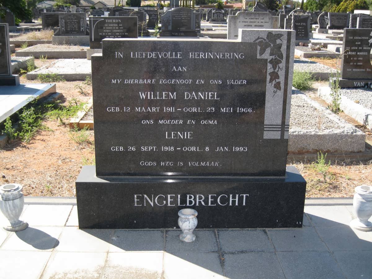 ENGELBRECHT Willem Daniel 1911-1966 &amp; Lenie 1918-1993