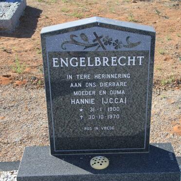 ENGELBRECHT J.C.C.A. 1900-1970