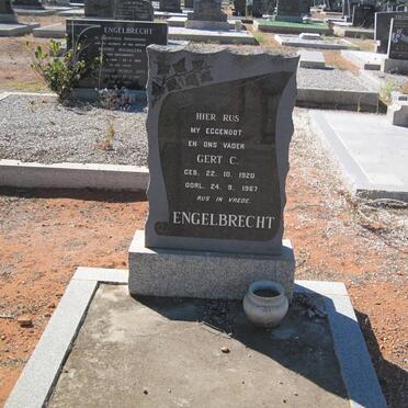 ENGELBRECHT Gert C. 1920-1967