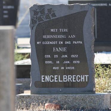 ENGELBRECHT Fanie 1922-1970
