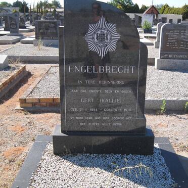 ENGELBRECHT Gert 1944-1970