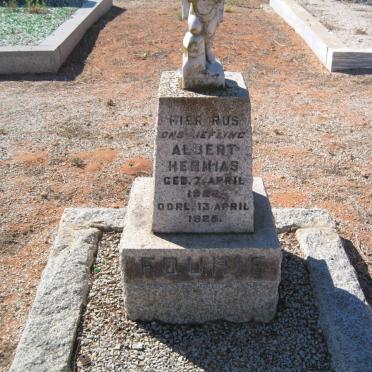 FOURIE Albert Hermias 1922-1925