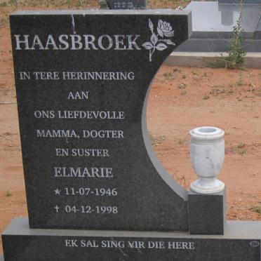 HAASBROEK Elmarie 1946-1998