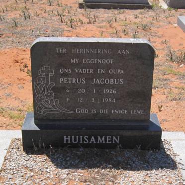 HUISAMEN Petrus Jacobus 1926-1984