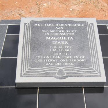 IZAKS Magrieta 1959-2006