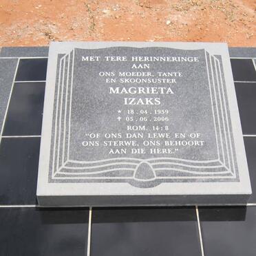 IZAKS Magrieta 1959-2006