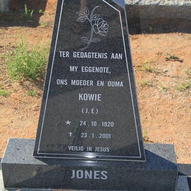 JONES J.E. 1920-2001