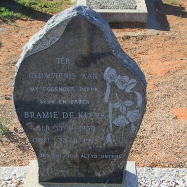 KLERK Bramie, de 1950-1975