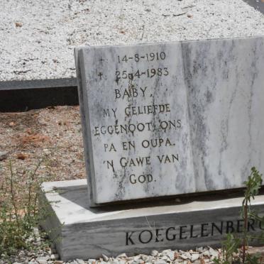 KOEGELENBERG Baby 1910-1983