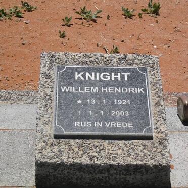 KNIGHT Willem Hendrik 1921-2003