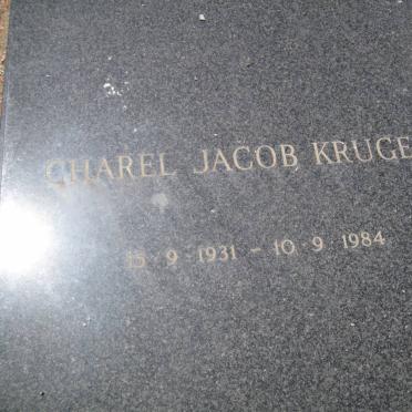 KRUGER Charel Jacob 1931-1984