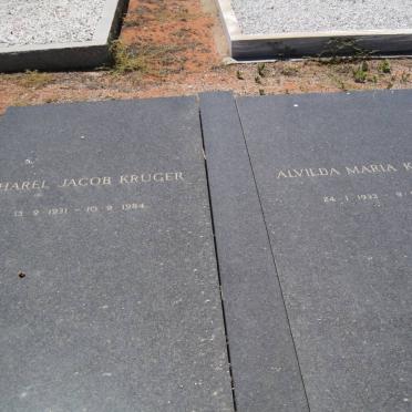 KRUGER Charel Jacob 1931-1984 &amp; Alvilda Maria 1933-1990
