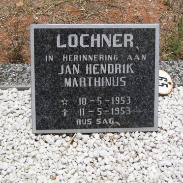 LOCHNER Jan Hendrik Marthinus 1953-1953