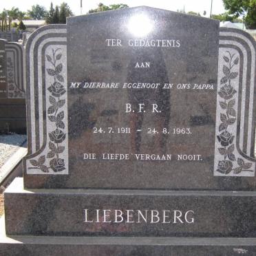 LIEBENBERG B.F.R. 1911-1963