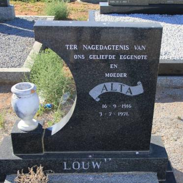 LOUW Alta 1916-1971