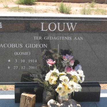 LOUW Jacobus Gideon 1914-2001