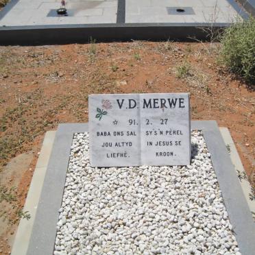 MERWE Baba, van der 1991-