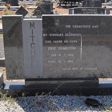 MITCHELL Eric Hamilton 1926-1986