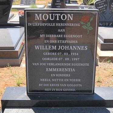 MOUTON Willem Johannes 1934-1997