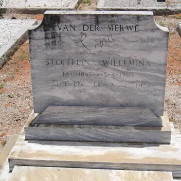 MERWE Stoffelina Wilhelmina, van der nee DREYER-ADELAIDE 1887-1960