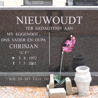 NIEUWOUDT C.F. 1932-2001